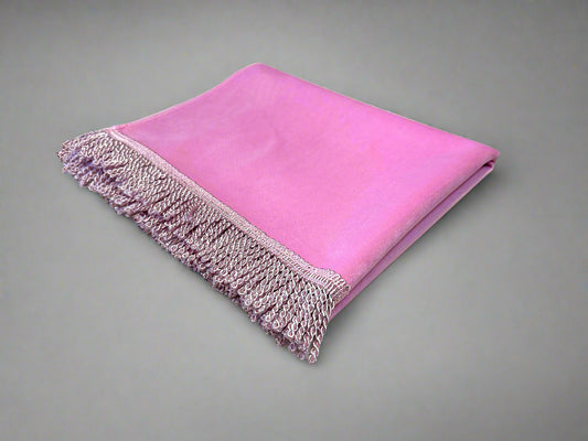 Customized Luxury Velvet Prayer Mat - Pink